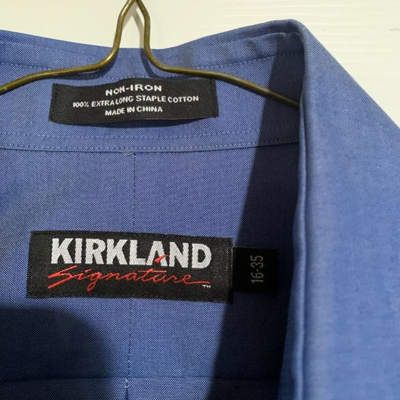 Kirkland Shirts Size 16-35...Button Front...Lot Of 3 - Picture 12 of 13
